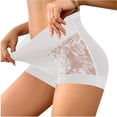 thumbnail image 1 of Byworldtasic High Waisted Underwear for Women Seamless Panties Full Coverage Lightweight Tummy Control Briefs, 1 of 7