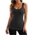 thumbnail image 1 of Byworldtasic Lace Camisole Tank Tops for Women V Neck Wide Strap Soft Ribbed Lace Trim Cami, 1 of 8