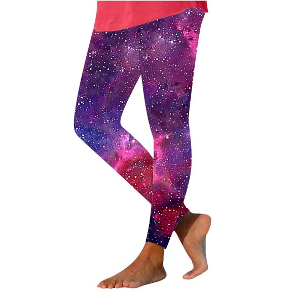 Byworldtasic Legging Pants for Women Womens Printed Leggings Basic Workout Soft Stretch Yoga Pants Buttery Smooth Leggings