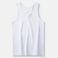 thumbnail image 1 of Byworldtasic Men's Sleeveless Tank Men's Tank Tops Cotton Sleeveless Muscle Shirts for Workout Running Athletic Gym Lounge Casual, Breathable, 1 of 6