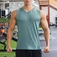 thumbnail image 1 of Byworldtasic Men's Sleeveless Tank Mens Ribbed Knit Tank Tops Casual Sleeveless Muscle Shirts Basic Undershirts Tank, 1 of 6