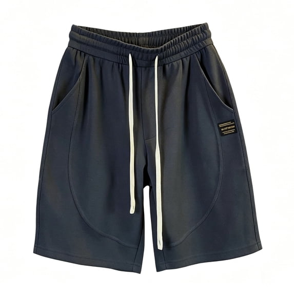 Byworldtasic Men's Sweat Shorts Baggy Sweatpants Lounge Sweat Loose Shorts Workout with Pockets