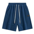 thumbnail image 1 of Byworldtasic Men's Sweat Shorts Baggy Sweatpants Lounge Sweat Loose Shorts Workout with Pockets, 1 of 5