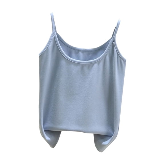 Byworldtasic No Boundaries Camisole Tops for Women Sleeveless Spaghetti Strap Tank Tops Y2K Basic Shirts