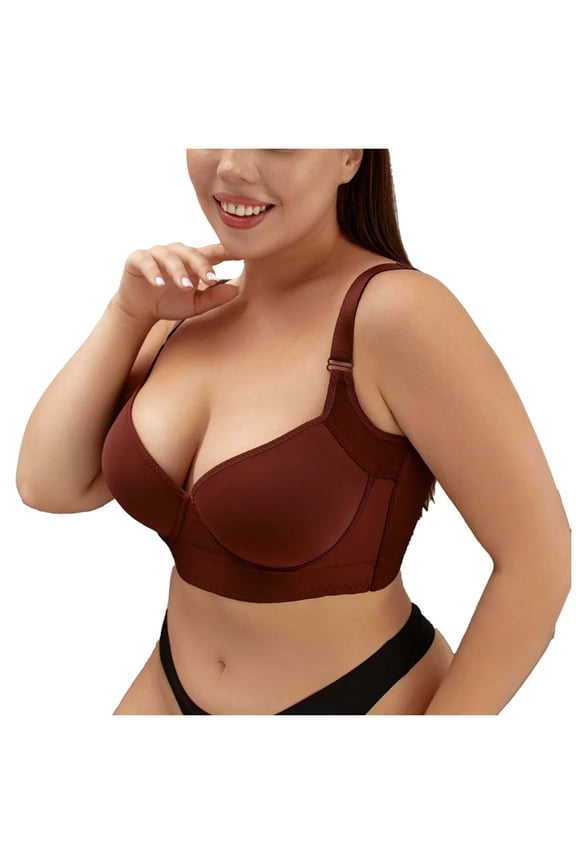 Back Fat Smoothing Bra Comfort Lightly Underwire T-Shirt Bra
