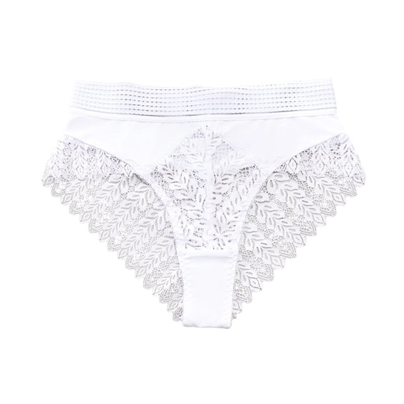 Byworldtasic No Boundaries Women's Lace Breathable Panties Cheeky Mid Rise Ladies Soft Stretch Underwear Panties