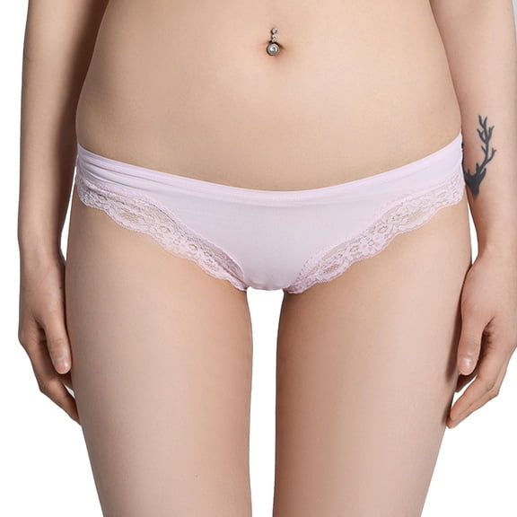 Byworldtasic No Boundaries Women’s Lace Underwear Hipster Panties Microfiber Soft Breathable Stretch Sexy Bikini Briefs