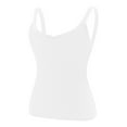 thumbnail image 1 of ByworldtasicNo Boundaries Womens Summer Crop Tank Tops Scoop Neck Fitted Sleeveless T Shirts Ribbed Basic Camisole Tops, 1 of 9