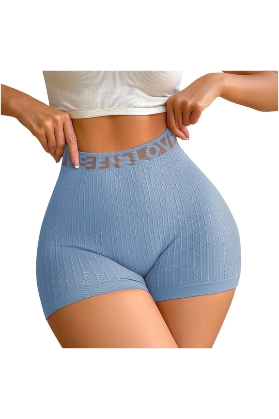No Boundarie Workout Shorts for Women High Waist Shorts Gym Scrunch Butt Yoga Shorts Tummy Control Leggings