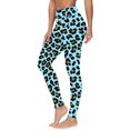 thumbnail image 1 of Byworldtasic Women's Leopard Printed Leggings Womens Buttery Soft Pants Tummy Control No See Through Workout Yoga Gym Leggings, 1 of 5