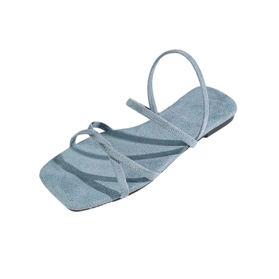 Byworldtasic Women's Strappy Sandals Square Toe Dressy Summer Cute 2026 ...