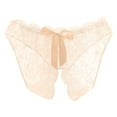 thumbnail image 1 of Byworldtasic Womens Breathable Underwear Sexy Crotchless Underwear for Women Lace Seamless Naughty Panties Cheeky Low Rise No Show Stretchy Hipster Brief, 1 of 6