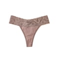 thumbnail image 1 of Byworldtasic Womens Breathable Underwear Sexy Lace Cotton Briefs for Women Soft Seamless T Back Low Waist Panties Fashion Comfortable Ladies Underwear, 1 of 4