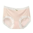 thumbnail image 1 of Byworldtasic Womens Breathable Underwear Womens High Waist Cotton Underwear Soft Underwear Super Stretchy Briefs Full Coverage Seamless Panties, 1 of 2