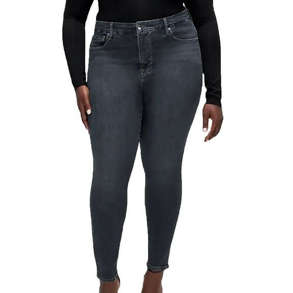 Byworldtasic Womens Jeans Women's Plus Size Skinny Jeans, Slim Fit High Waisted Stretchy Denim Jegging with Pockets