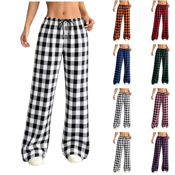 Byworldtasic Womens Pajama Pants Soft Drawstring Pajama Bottoms Comfy Causal Sleep Lounge Pants