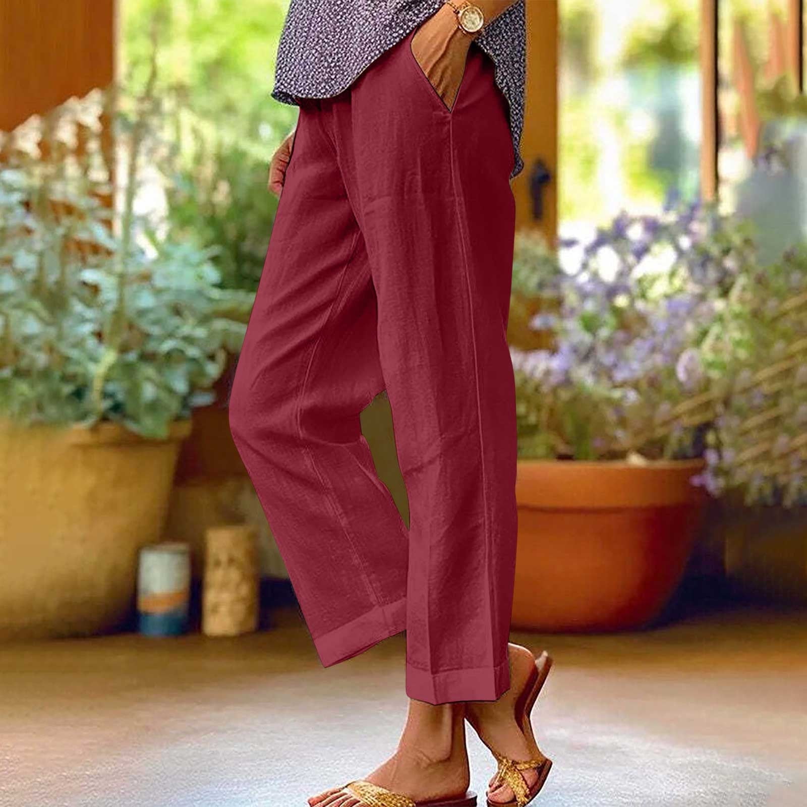 Lightweight summer trousers for women | Evelyn