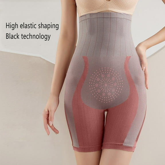 Byworldtasic Womens Shorts Women Shapewear Tummy Control High Waisted Body Shaper Shorts Girdles Thigh Slimmer