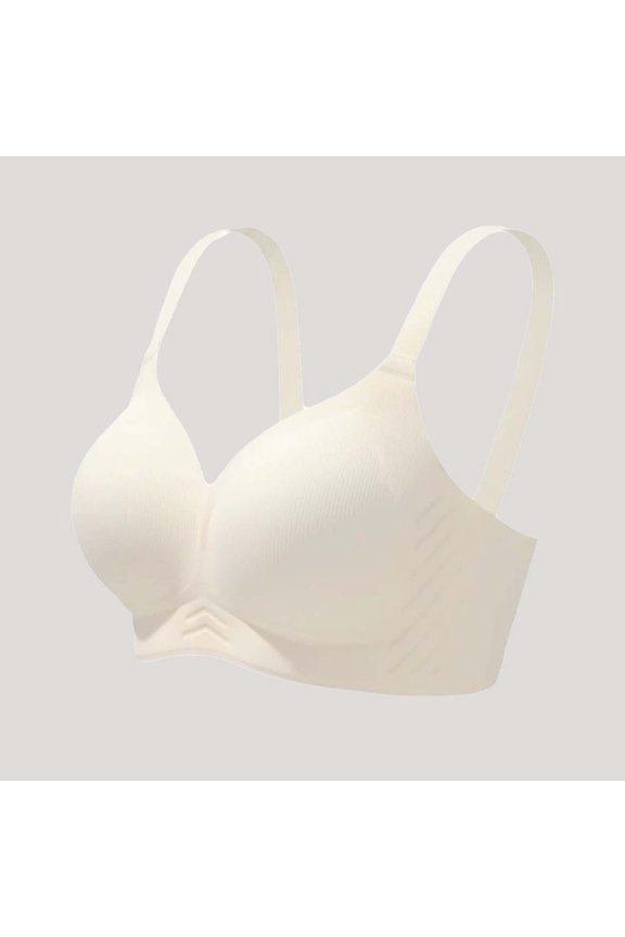 Womens Wireless Bras Comfortable Push Up Seamless Bralettes Full Coverage Everyday Bras