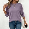 thumbnail image 1 of ByworldtasicNo Boundaries Women's Long Sleeve Tops Mock Turtleneck Ribbed Knit Basic Shirts Workout Undershirts Stretch Tee, 1 of 8