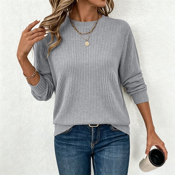 ByworldtasicNo Boundaries Women's Long Sleeve Tops Mock Turtleneck Ribbed Knit Basic Shirts Workout Undershirts Stretch Tee