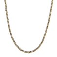 thumbnail image 1 of Byzantine Chain Necklace in ION Plated Yellow Gold and Stainless Steel 2022 Inches Christmas Gifts, 1 of 1