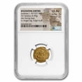 thumbnail image 1 of Byzantine Empire AV Solidus Justinian I 527-65 AD Ch AU NGC S-140, 1 of 3