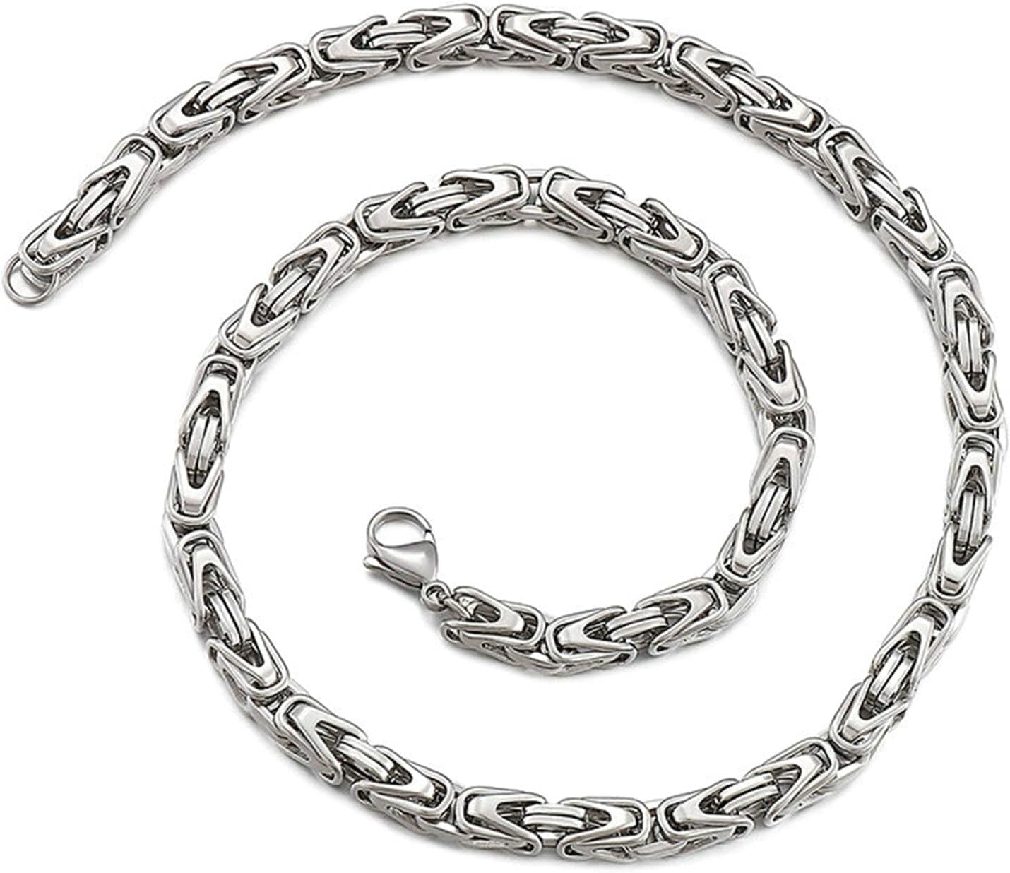 Byzantine Necklace for Women 18-32 inch, Punk Necklace for Men ...