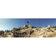 thumbnail image 1 of Byzantine castle of Kalekoy with a Turkish national flag  Antalya Province  Turkey Poster Print by  - 36 x 12, 1 of 1