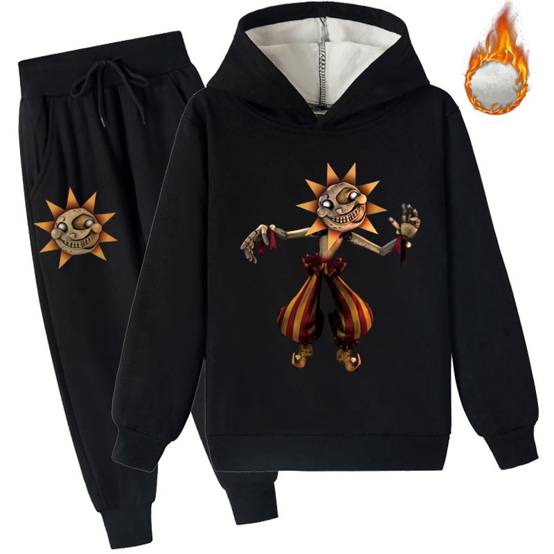 Bzdaisy FNAF SunDrop and MoonDrop Hoodie Set for Kids - Cosplay Costume for  Boys and Girls - Soft and Warm Plus Fleece Material - Perfect Gift for FNAF  Fans and Gamers Alike! - Walmart.com