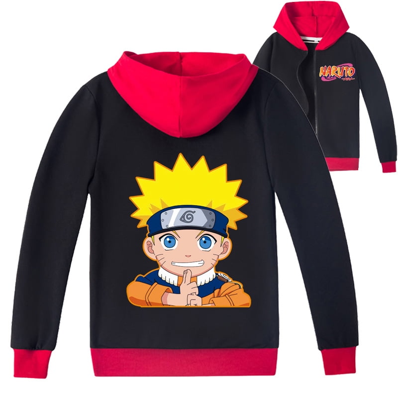 Naruto Jacket. Anime cosplay style. zipup... - Depop