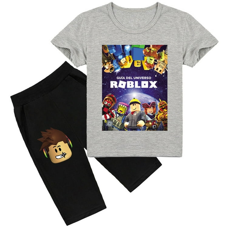 Bzdaisy ROBLOX Short Sleeve T-Shirt Shorts Set for Kids - Fun