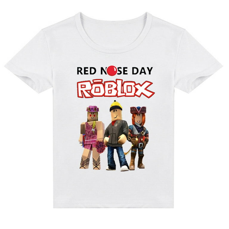 Bzdaisy ROBLOX T-Shirt - Perfect for Gaming Fans - Cool Design and  Comfortable Fit - Boys and Girls Ages 4-11 