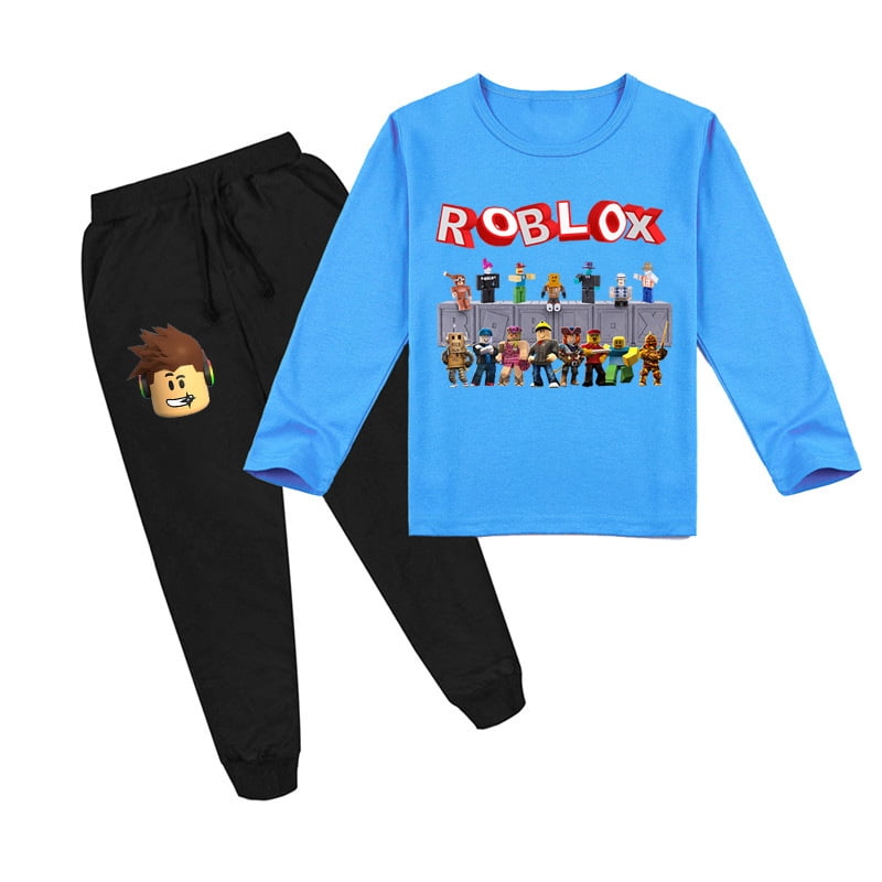 Bzdaisy ROBLOX T-shirt for Kids - Fun Gaming Design - Suitable for Boys and  Girls Who Love ROBLOX - Soft and Comfortable Fabric - Long Sleeve Tee for  Casual Wear and Outdoor