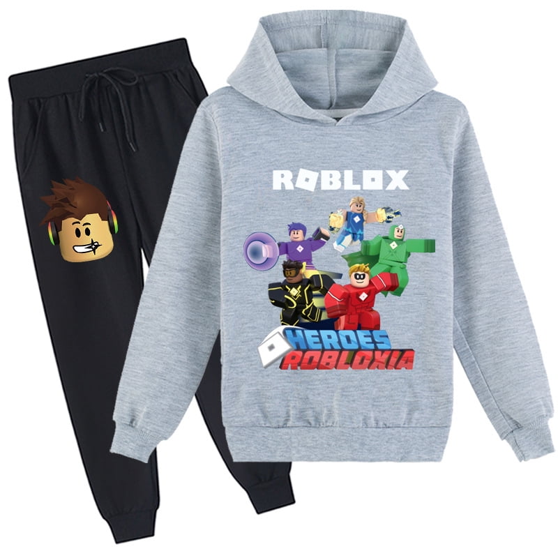 Bzdaisy ROBLOX Zipper Jacket and Trousers Set - Stylish Gaming