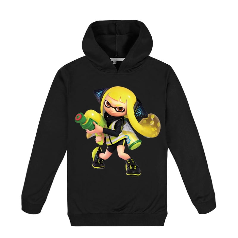 Bzdaisy Splatoon Hoodie Perfect for Gamer Kids!