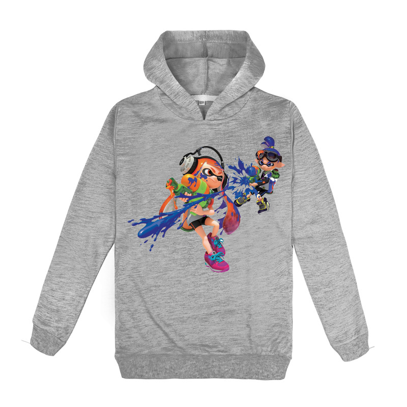 Bzdaisy Splatoon Hoodie Perfect for Gamer Kids!