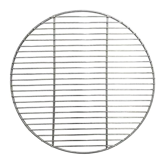 Bzdzmqm 30 Cm 35 Cm 40 Cm Round Stainless Steel BBQ Grill Grate, Heavy Duty Camping Cooking Grid Baking Tray, Outdoor Picnic Garden Grill Accessory, Durable Portable Grill Rack for Charcoal Gas Grill