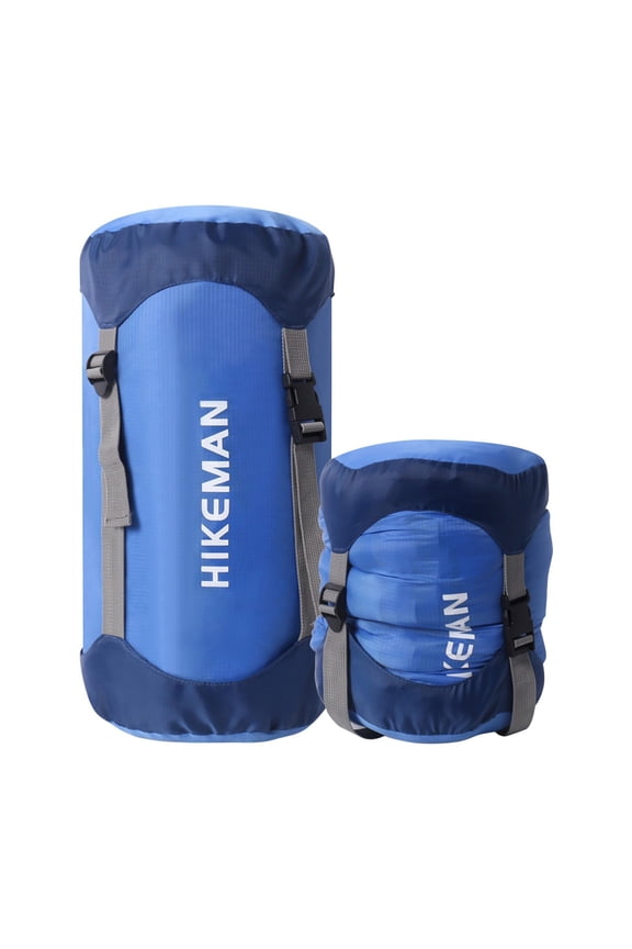 35L Compression Sack Sleeping Bag Storage Bag, Nylon Polyester Fiber Adjustable Backpacking Gear, Hiking Camping Equipment, Backpack Organizer, Outdoor Adventures Essential, Travel Duffel