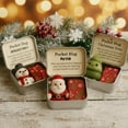 thumbnail image 1 of Bzdzmqm under $5 3Pcs Christmas Pocket Hug, Christmas Pocket Hug Gift with Plush, Vintage Tin Box Collection for Gifts, Emotional Gift Set for Holidays, Holiday Present Idea for Christmas, 1 of 8