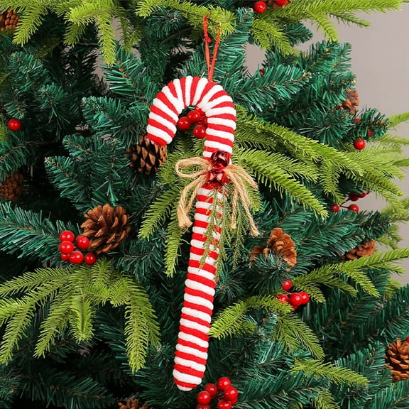Bzdzmqm under $5 Candy Cane, Large Christmas Candy Canes, Tree Hanging Decorations, Plastic Candy Ornaments, Party Decorative Items, Festive Candy Cane Decor, Holiday Party Supplies