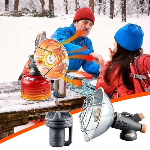 Bzdzmqm under $5 Portable Heater, Portable Outdoor Camping Heater Stove, Mini Wood Burning Stove for Tent Ice Fishing, Safety Certified Heating Equipment, Winter Survival Gear