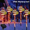 thumbnail image 1 of Bzdzmqm under $5 Solar Christmas Lights, 6-Pack Solar Christmas Lights, LED Waterproof Outdoor Decorations, Solar Courtyard Tree Reindeer Lights, Festive Outdoor Decor, Holiday Garden Lights, 1 of 6