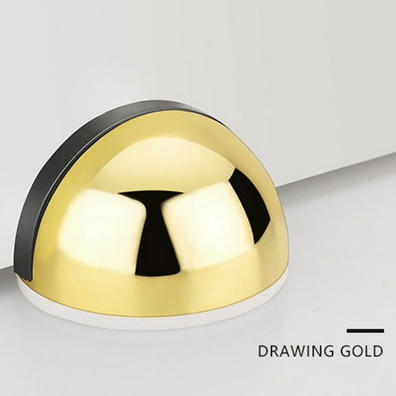 Bzdzmqm Mounted Dome Door Stop Wall Protector, Heavy Duty Rubber Door Stopper, -Goal Block-Collision Absorbs Sound Prevents Damage, Thickened Adhesive Mounted for Home Office Interior Doors