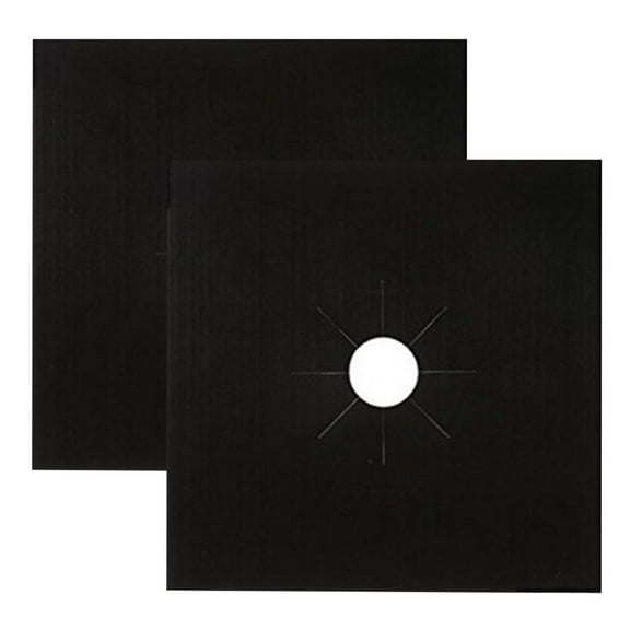 Bzdzmqm Reusable Gas Stove Burner Protector Liner, Gas Range Stovetop Cover, Non-Stick Teflon Coated Fiberglass Mat, Easy Clean Kitchen Accessory, Hob Protector for Cleaning, Cooktop Liner, Oven Safe