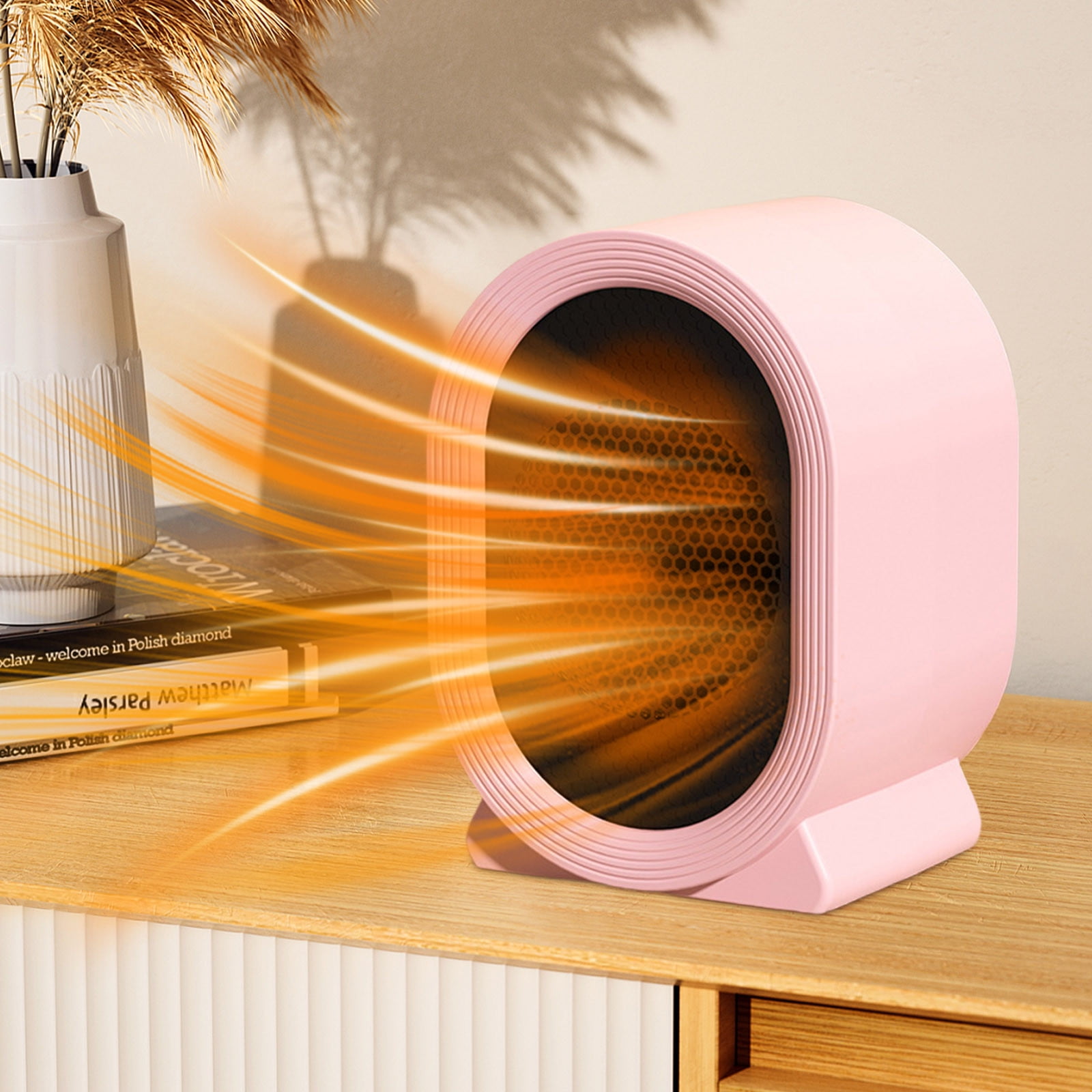 Bzdzmqm Space Heater for Indoor Use, Overheat Protection, TipOver