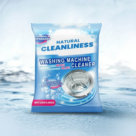 Bzdzmqm Travel Size Laundry Detergent Individually Wrapped, Washing Machine Cleaner Powder, Deep Cleaning Descaling Formula, Powerful Stain Removal, All Fabric Safe, Hotel Airbnb Vacation Amenities,