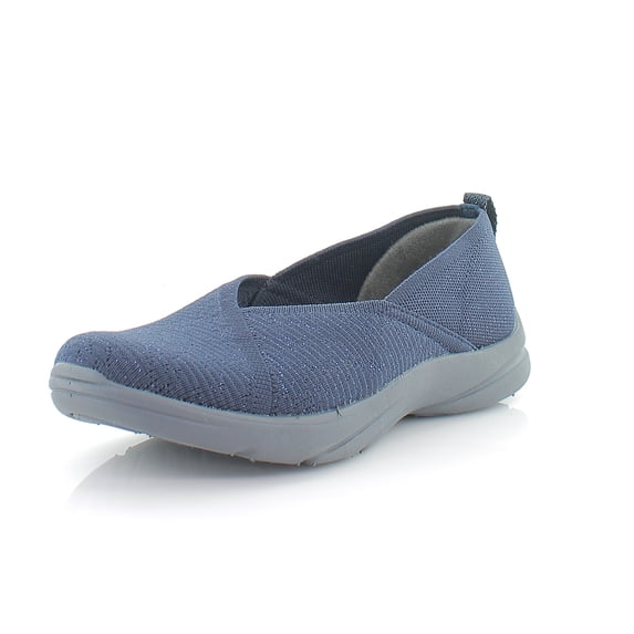 Bzees Legacy Women's Flats Navy Knit Size 6.5 M