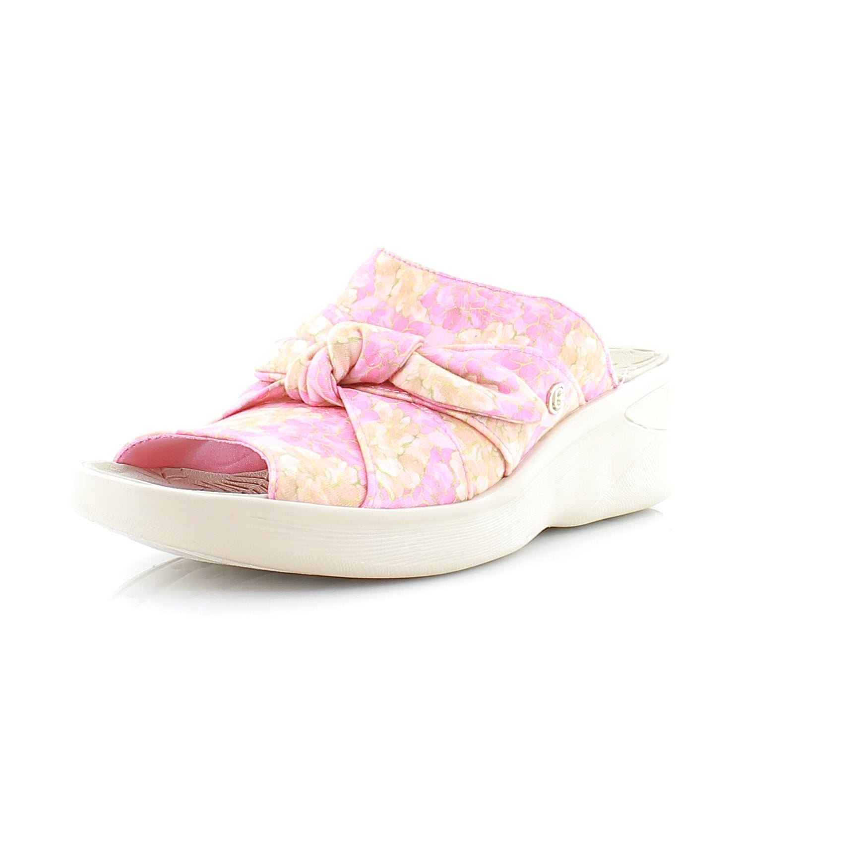 Bzees Smile Women's Sandals & Flip Flops Pink Bouquet Print Size 11 M ...