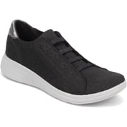 Bzees Womens Golden Knit Sneakers Black Metallic 11W